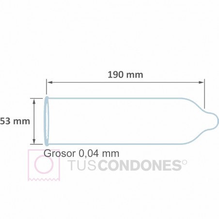 Condones Ultra Finos Pasante Silk Thin 144 uds