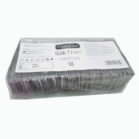 Condones Ultra Finos Pasante Silk Thin 144 uds