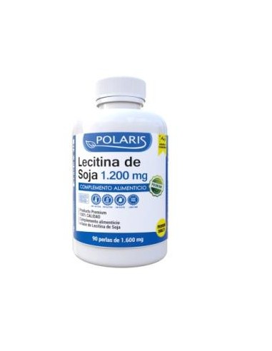 LECITINA DE SOJA 1200mg. 90perlas POLARIS