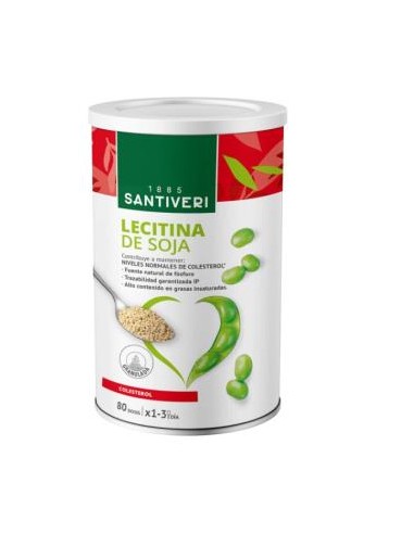 LECITINA DE SOJA bote 400gr. SANTIVERI