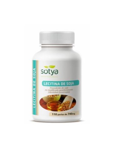 LECITINA DE SOJA 500mg. 110perlas SOTYA