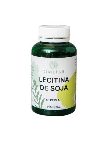 LECITINA DE SOJA 1200mg. 80perlas DIMEFAR