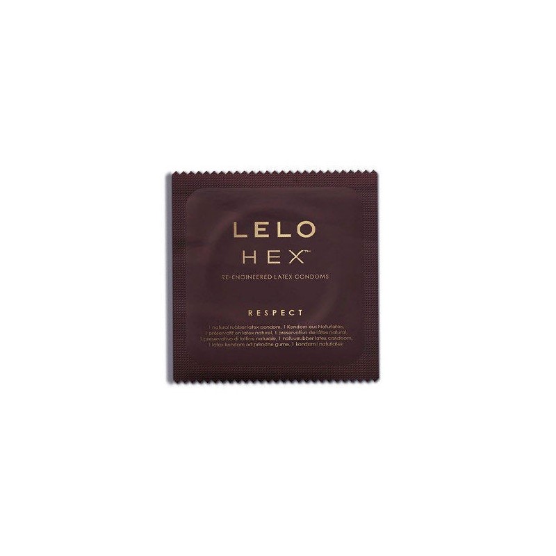 Preservativos XL ultra finos Lelo Hex Respect