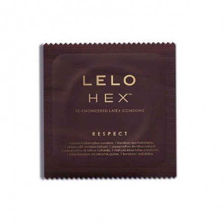 Preservativos XL ultra finos Lelo Hex Respect