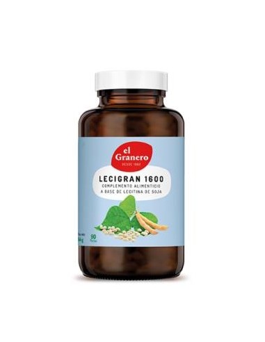 LECITINA DE SOJA LECIGRAN 1600mg. 90perlas EL GRANERO