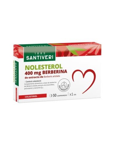 NOLESTEROL berberina 400mg 30comp. SANTIVERI