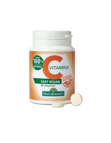 VITAMINA C FAST VEGAN 60comp.** NATURANDO