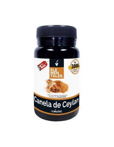 CANELA DE CEYLAN 30cap. ELEMENTALES NOVADIET