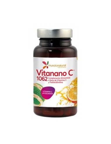 VITANANO C 1062 vitamina c liposomada 30cap. MUNDONATURAL