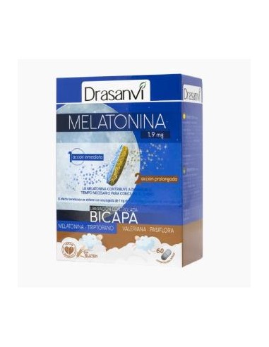 MELATONINA BICAPA RETARD 60comp. DRASANVI