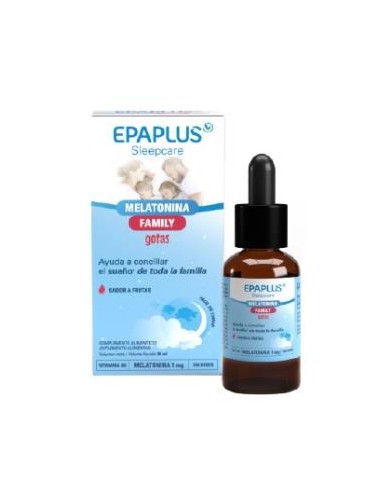 EPAPLUS SLEEPCARE melatonina family 30ml. EPA PLUS