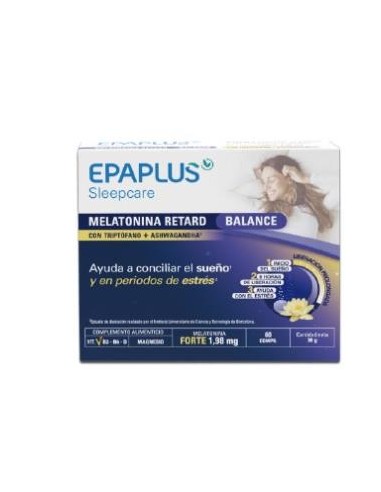 EPAPLUS MELATONINA RETARD BALANCE 60cap. EPA PLUS