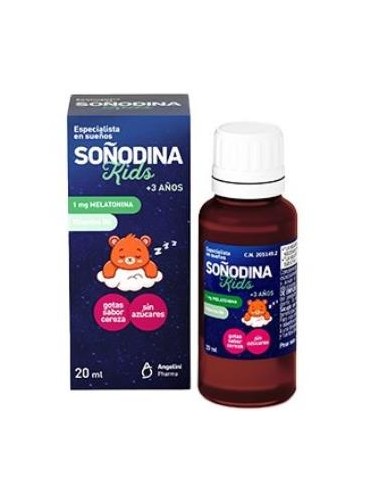 SOÑODINA GOTAS 20ml sabor cereza NATURA ESSENZIALE