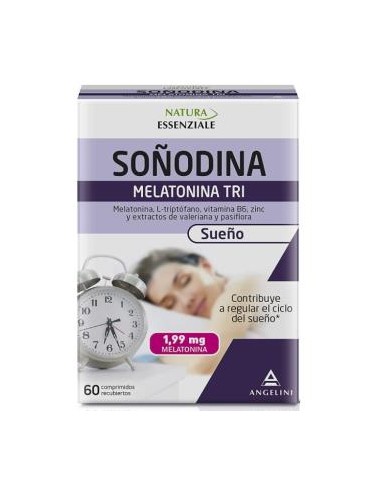 SOÑODINA melatonina tri 60comp NATURA ESSENZIALE