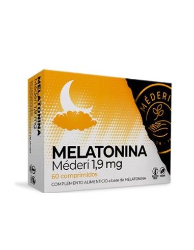 MELATONINA MEDERI 1,9mg 60comp. MEDERI NUTRICION INTEGRATIVA