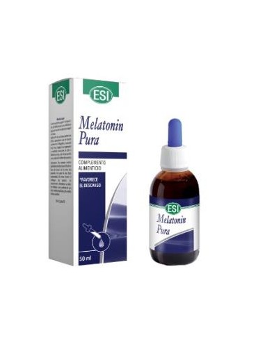 MELATONIN PURA 1mg sin erbe della notte 50ml. TREPATDIET-ESI