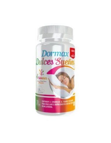 DORMAX DULCES SUEÑOS melatonina 1,8mg. 120comp. ACTAFARMA