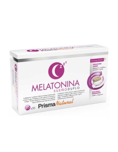 MELATONINA SUEÑO duplo 30comp. PRISMA NATURAL