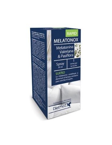 MELATONOX RAPID spray bucal 30ml. DIETMED