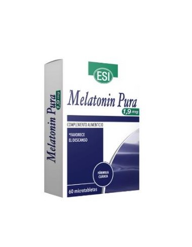 MELATONIN PURA 1,9mg. 60microtabletas TREPATDIET-ESI