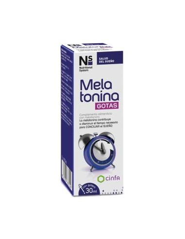 NS MELATONINA GOTAS 1 MG 30ml