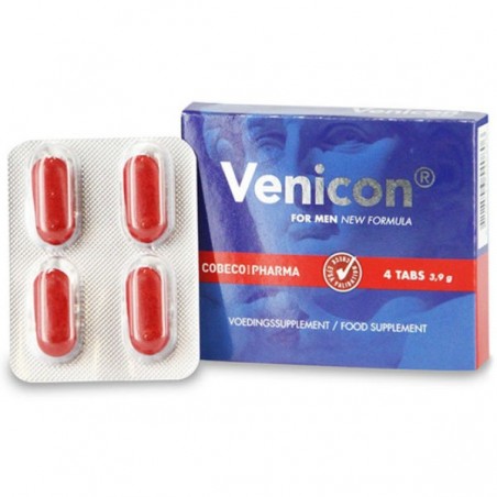 Venicon Potenciador Masculino Extra Potente 4 uds