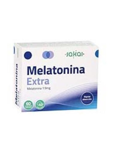 MELATONINA extra masticable 60comp. SAKAI