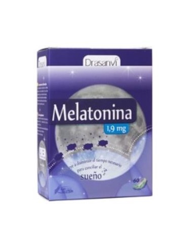 MELATONINA 1,9mg. 60cap. DRASANVI