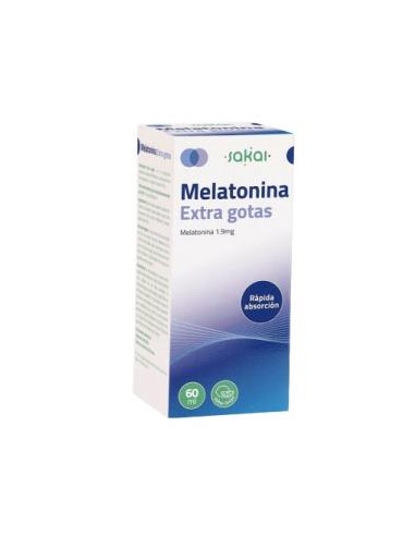 MELATONINA extra gotas 60ml. SAKAI