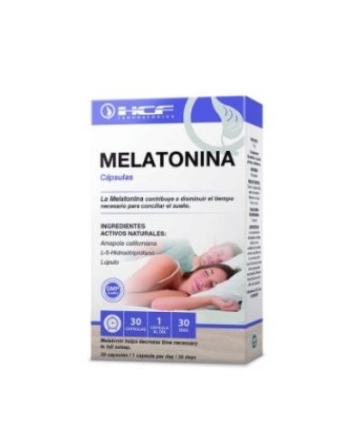 MELATONINA 30cap. HCF