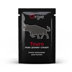 Orgie Tauro XXXL Crema estimulante para hombre con Taurina Monodosis 2 ml