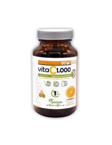 VITAMINA C 1000mg BIOFLAVONOIDES 90cap. PINISAN