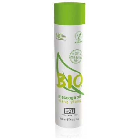 BIO  Aceite de masage efecto calor de ylang-ylang 100 ml