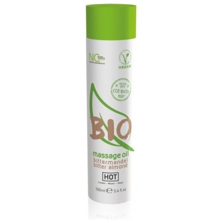 BIO Aceite de masage efecto calor de almendras 100 ml