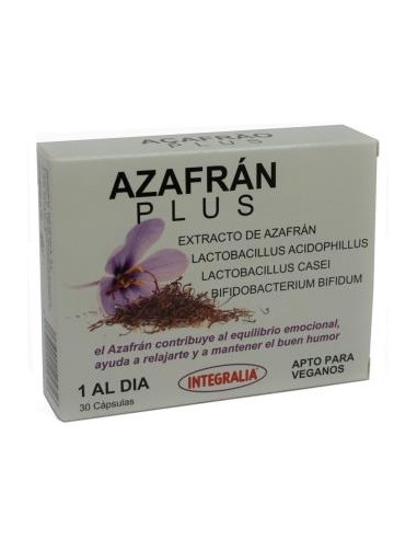 AZAFRAN PLUS 30cap. INTEGRALIA