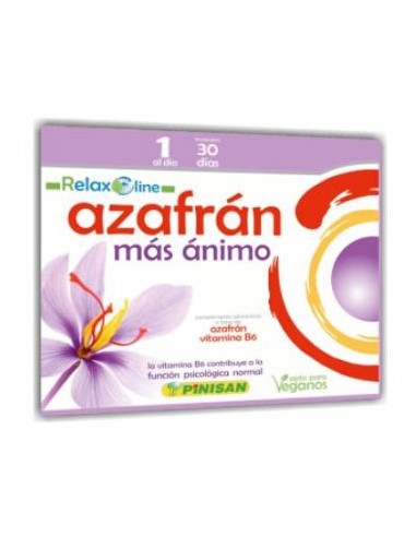 RELAX LINE AZAFRAN MAS ANIMO 30cap. PINISAN