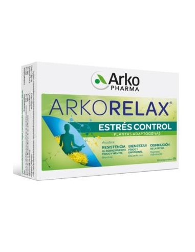 ARKORELAX estres 30comp. ARKOPHARMA