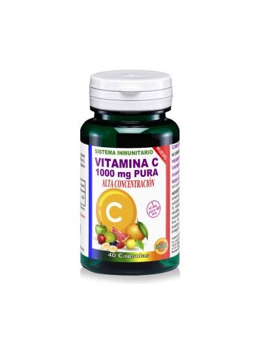 VITAMINA C PURA 1000mg. 40cap. ROBIS