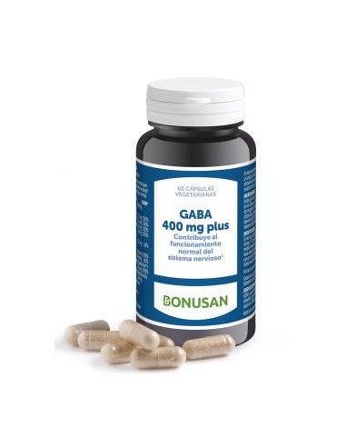 GABA PLUS 400mg. 60cap. BONUSAN