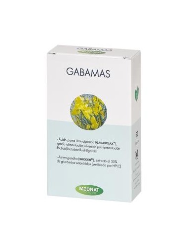 GABAMAS 60cap. MEDNAT