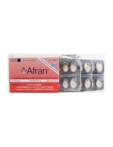 AFRAN 30comp. NARVAL PHARMA, S.A.