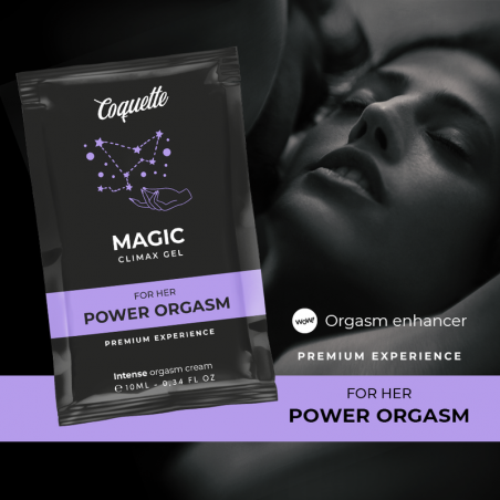 Monodosis Coquette Magic. Potenciador de orgasmo para ella 10 ml