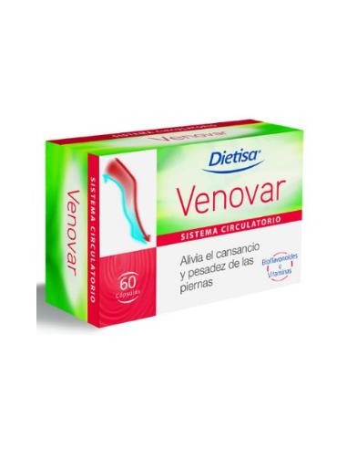 DIETKUM VENOVAR circulacion piernas 60cap. DIETISA (DIELISA)