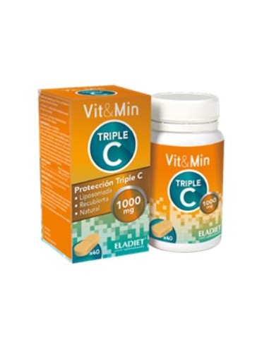 TRIPLE C vit. C liposomada 40comp. ELADIET