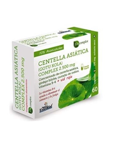 CENTELLA ASIATICA COMPLEX 2500mg. 60cap. NATURE ESSENTIAL