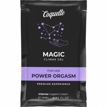 Monodosis Coquette Magic. Potenciador de orgasmo para ella 10 ml