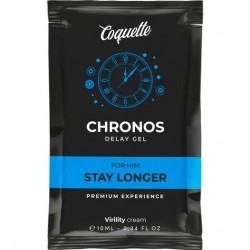 Monodosis Coquette Chronos- Gel retardante para hombre 10 ml