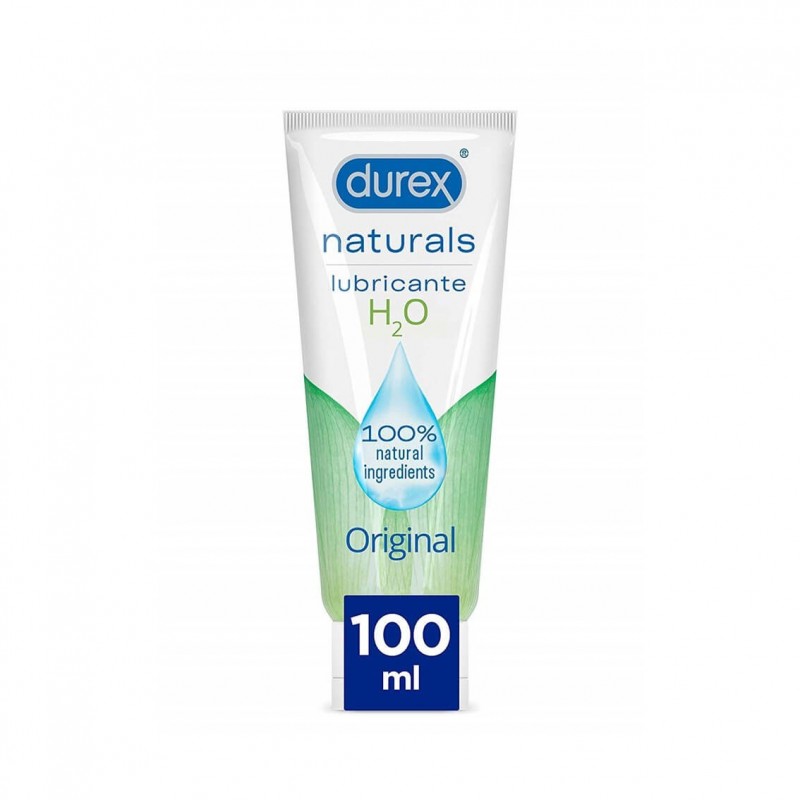 Durex Naturals  Lubricante base de Agua 100% natural - 100 ml