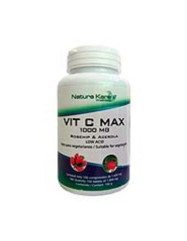 VITAMINA C MAX 1000mg. 100comp. NATURE KARE WELLNESS