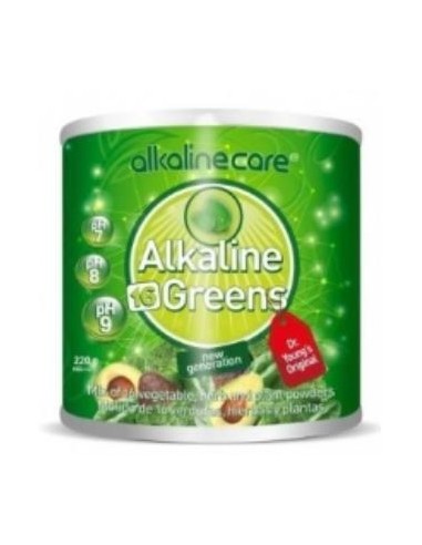 ALKALINE 16 GREENS polvo 220gr. ALKALINE CARE